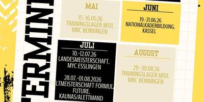 Termine Jugend BW 2026