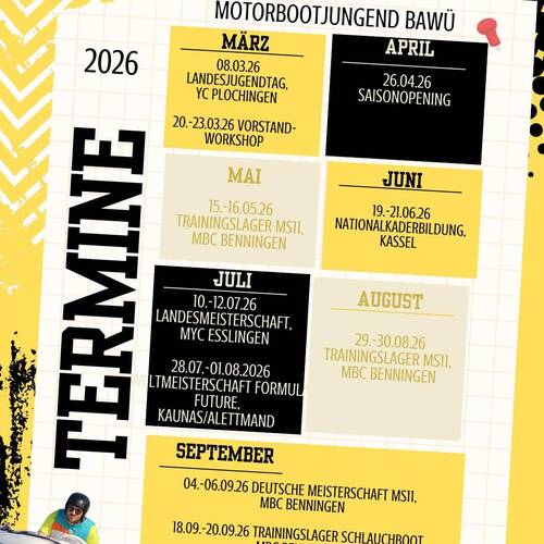 Termine Jugend BW 2026